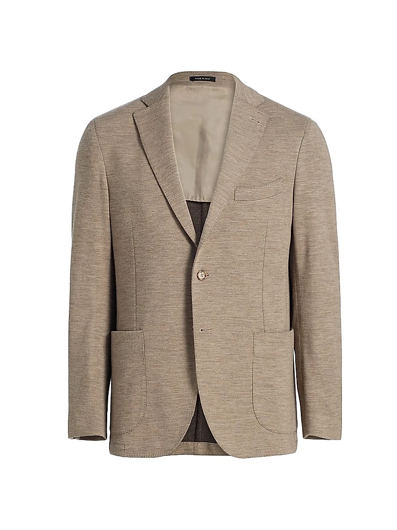 COLLECTION Wool-Blend Jersey Sport Coat