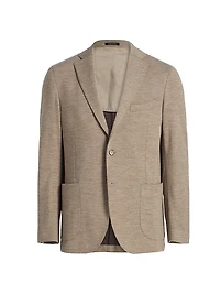 COLLECTION Wool-Blend Jersey Sport Coat