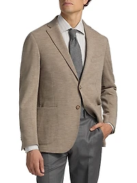 COLLECTION Wool-Blend Jersey Sport Coat
