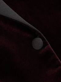 COLLECTION Velvet Formal Peak Lapel Jacket