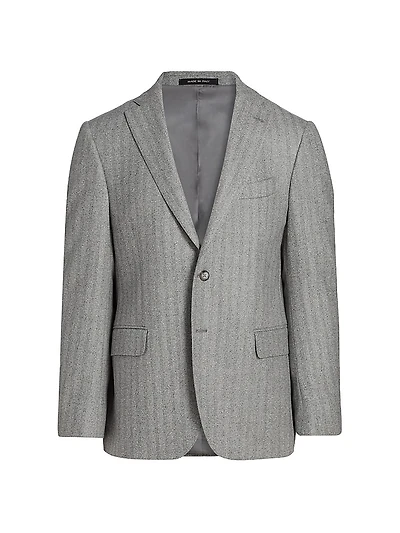 COLLECTION Herringbone Wool Jacket