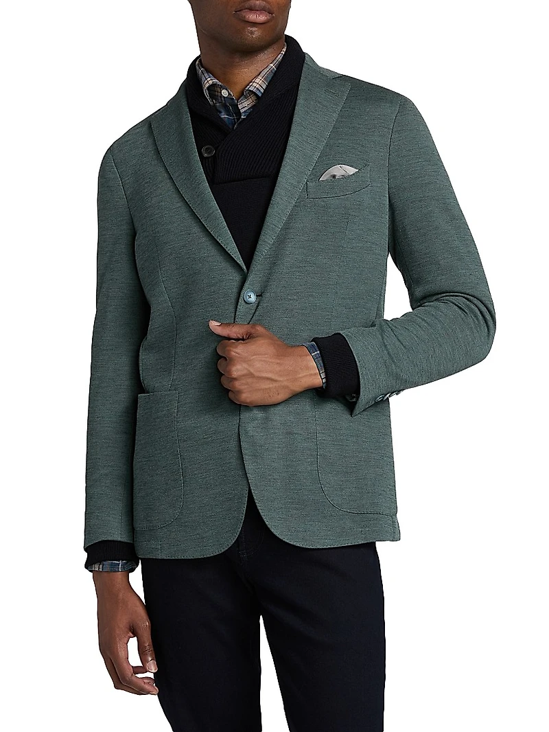 COLLECTION Wool Jersey Sport Coat