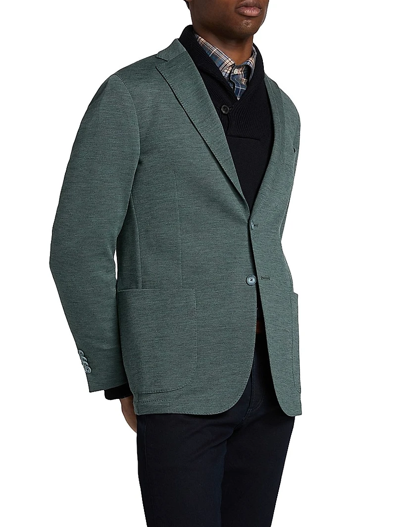 COLLECTION Wool Jersey Sport Coat