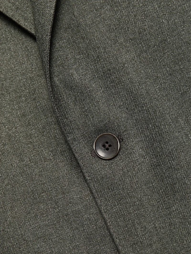 Wool, Cotton & Cashmere Single-Breasted Sport Coat