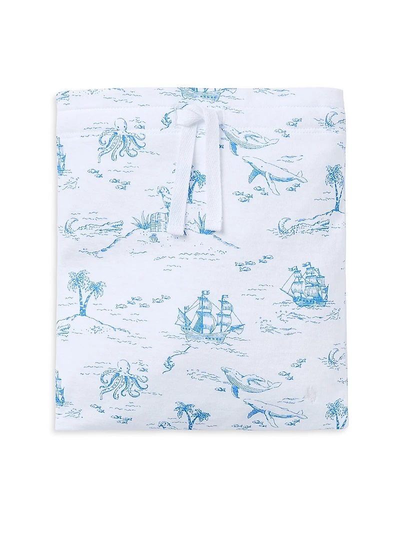 Baby Boy's Toile Bundle Of Love Gift Set
