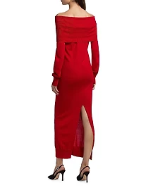 Light Wool Maxi Dress