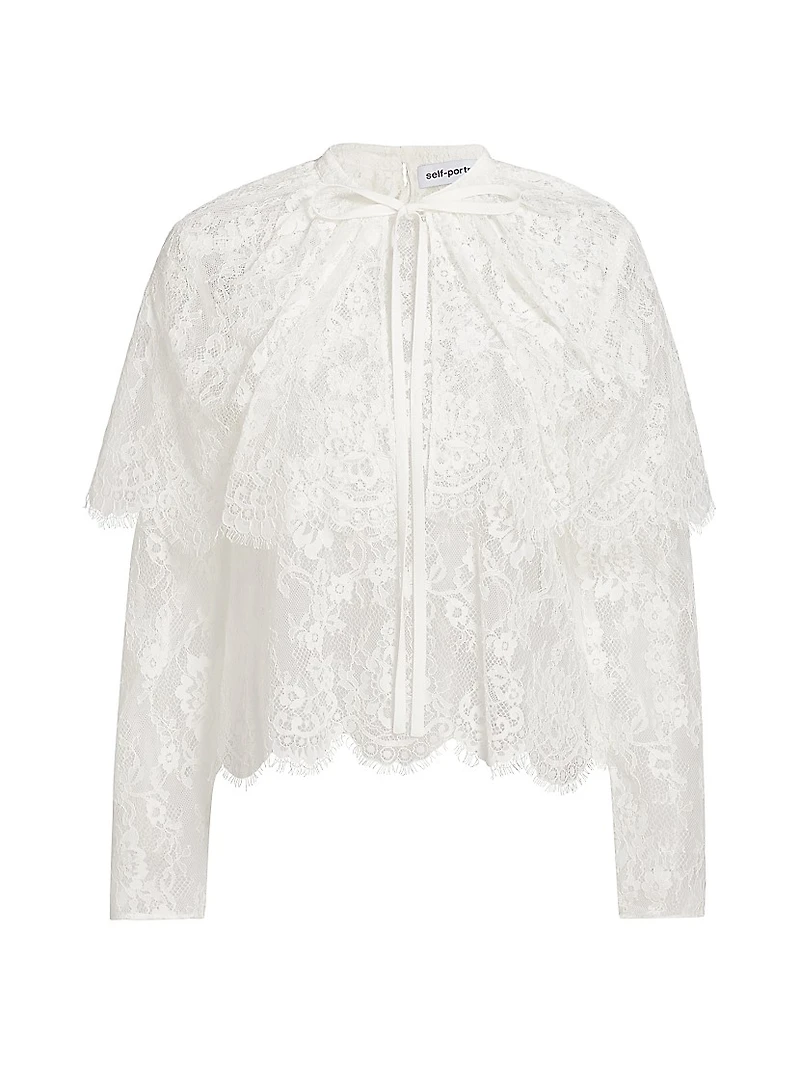 Lace Cape Top