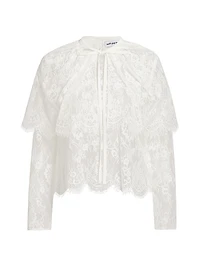 Lace Cape Top