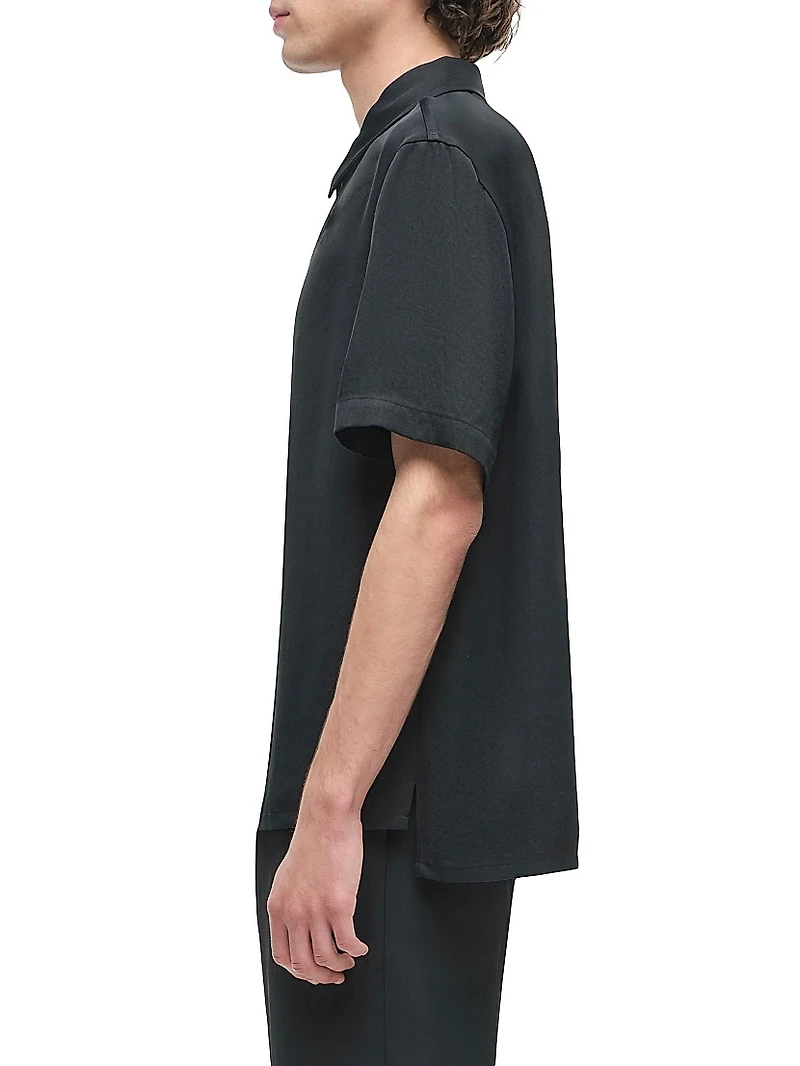 Ethan Popover Zip Polo Sweater