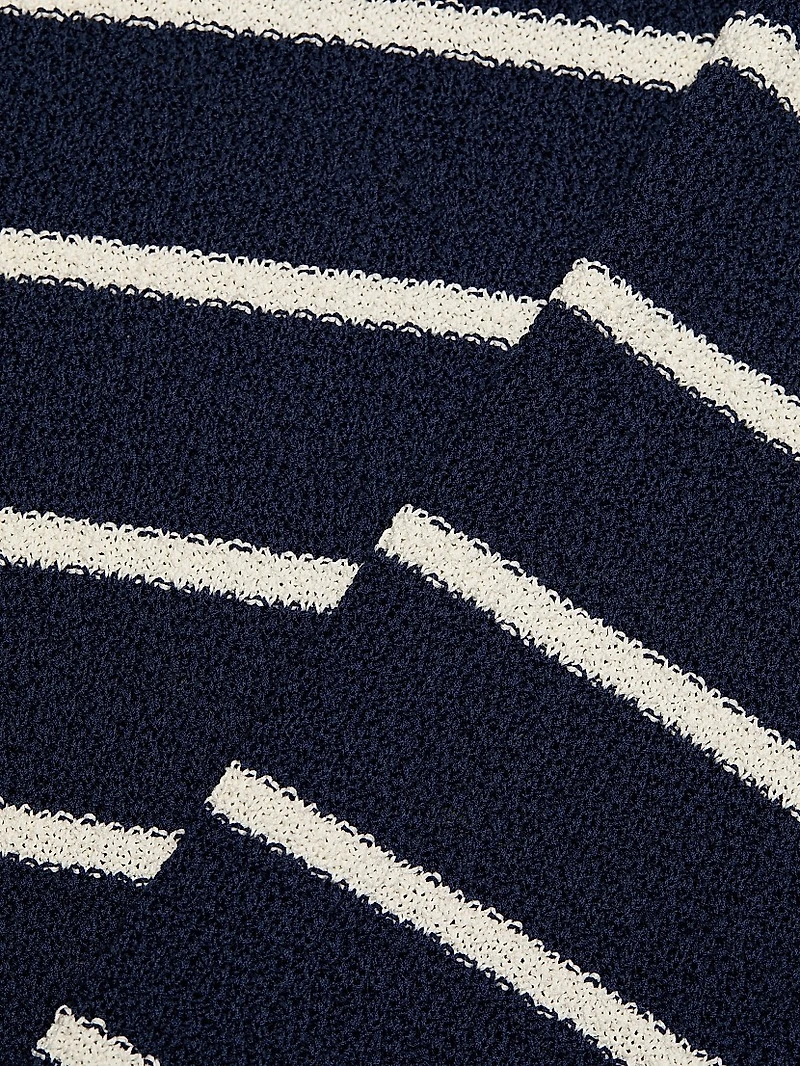 Calum Cotton-Silk Polo Shirt