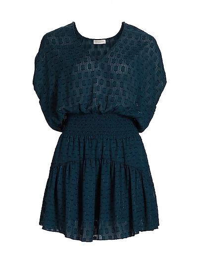 Fernanda V-Neck Sleeveless Minidress