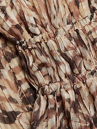 Gabriela Printed Halterneck Midi-Dress