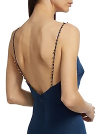 Elena Embellished Maxi Slipdress