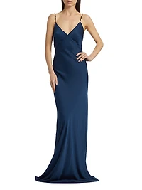 Elena Embellished Maxi Slipdress