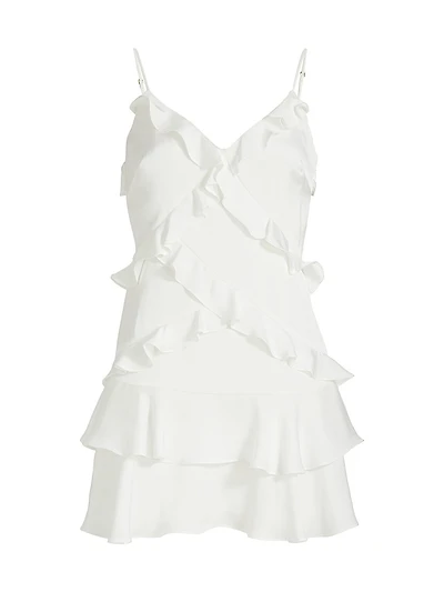 Maria Ruffled Tiered Minidress