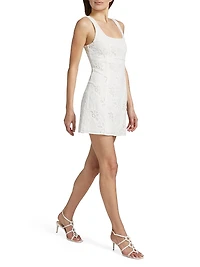 Amalia Eyelet Minidress