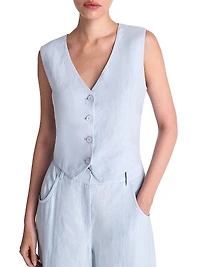 Kikis Linen Vest
