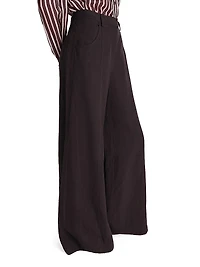 Dees High-Rise Wide-Leg Trousers