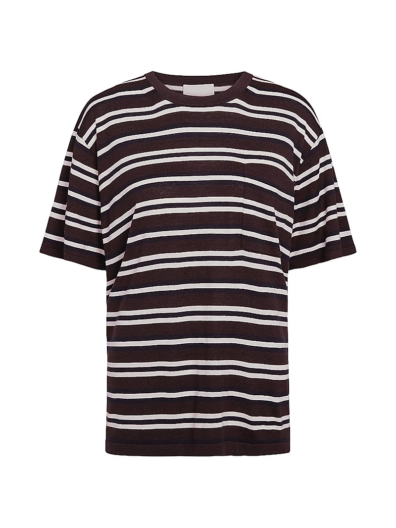 Striped Pocket T-Shirt