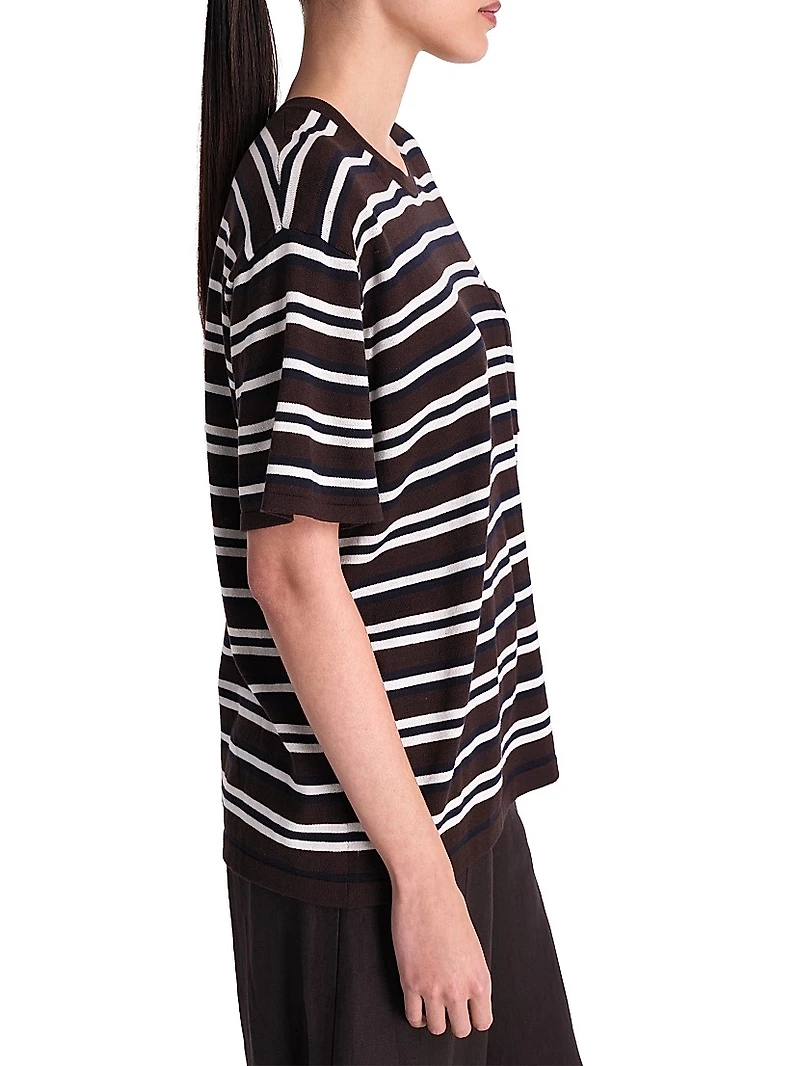 Striped Pocket T-Shirt