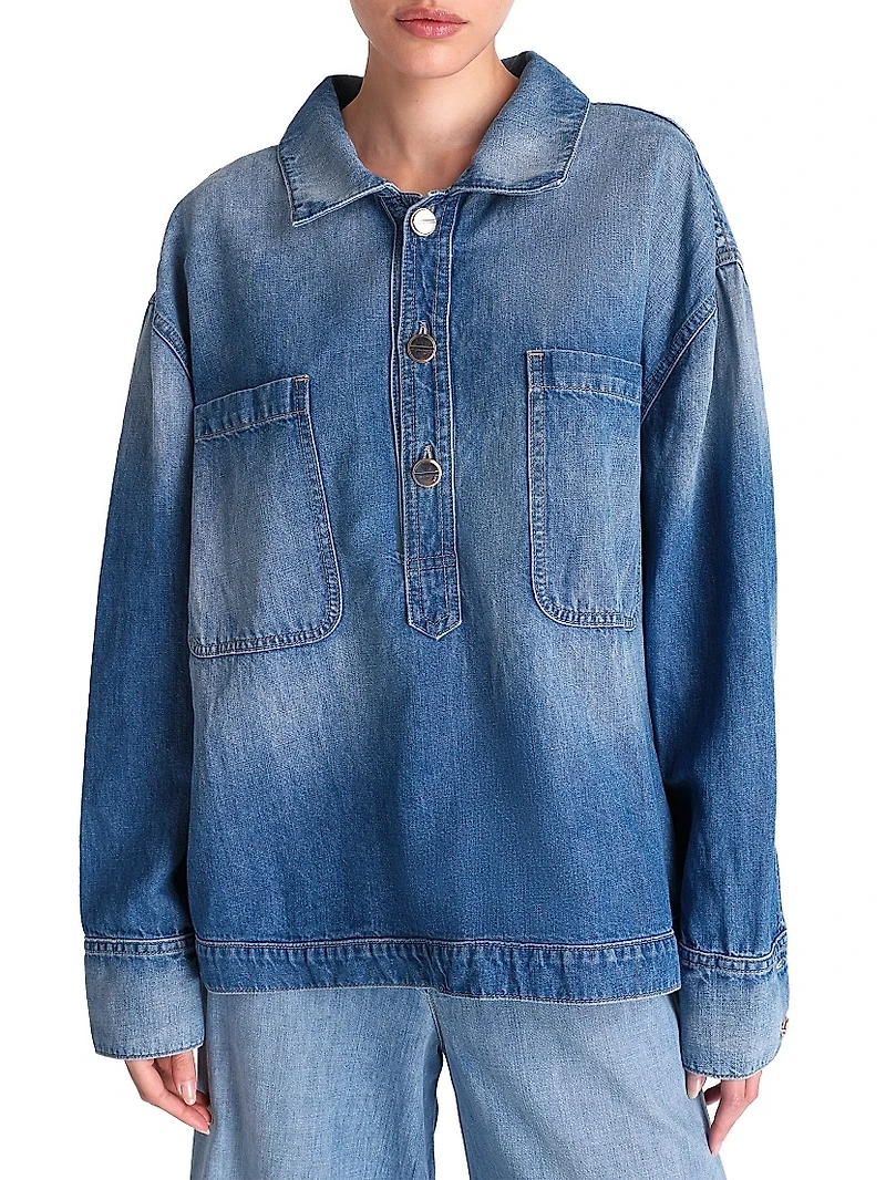 At Ease Denim Shirt