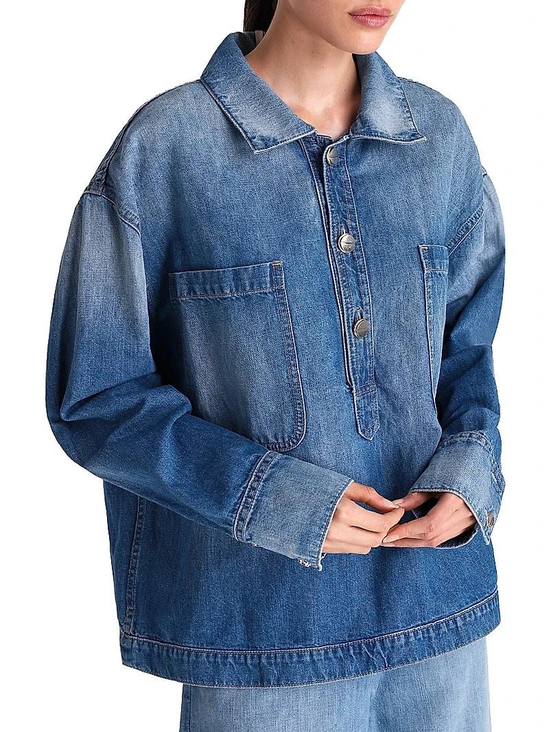 At Ease Denim Shirt