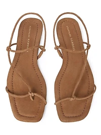 Eleanor Strappy Suede Sandals