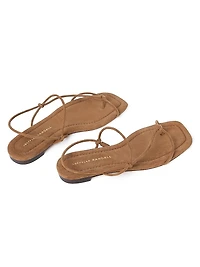 Eleanor Strappy Suede Sandals