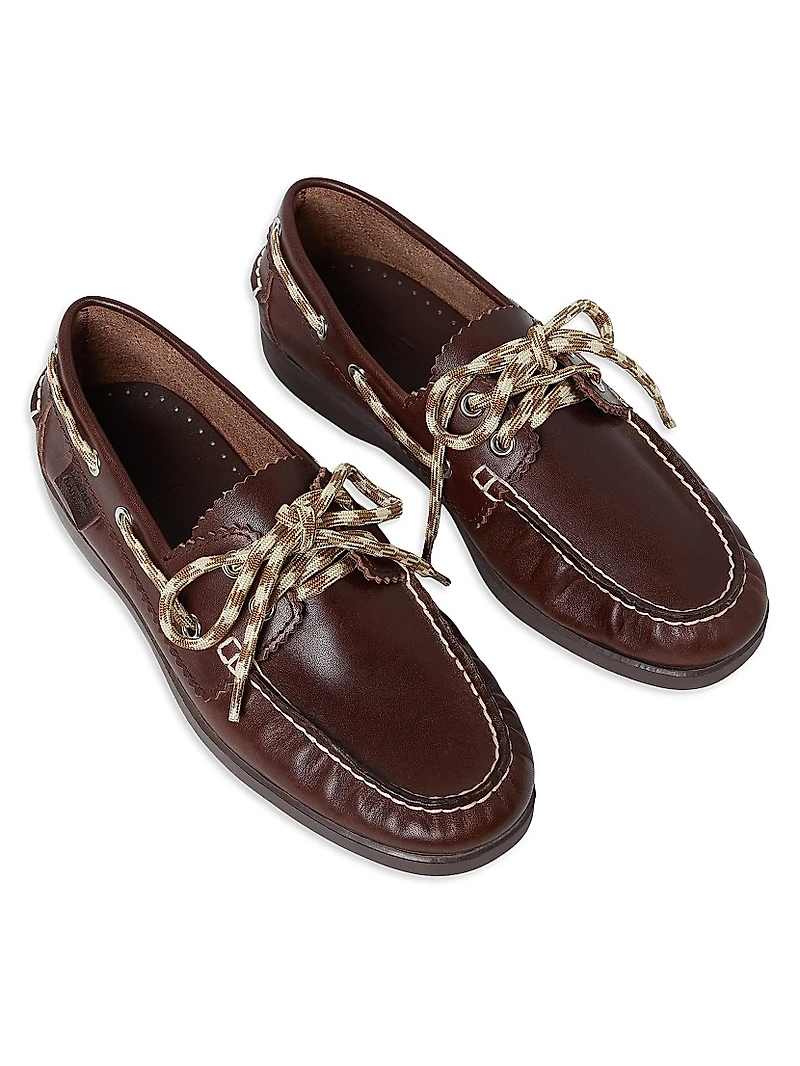 Franco Leather Boat Shoes