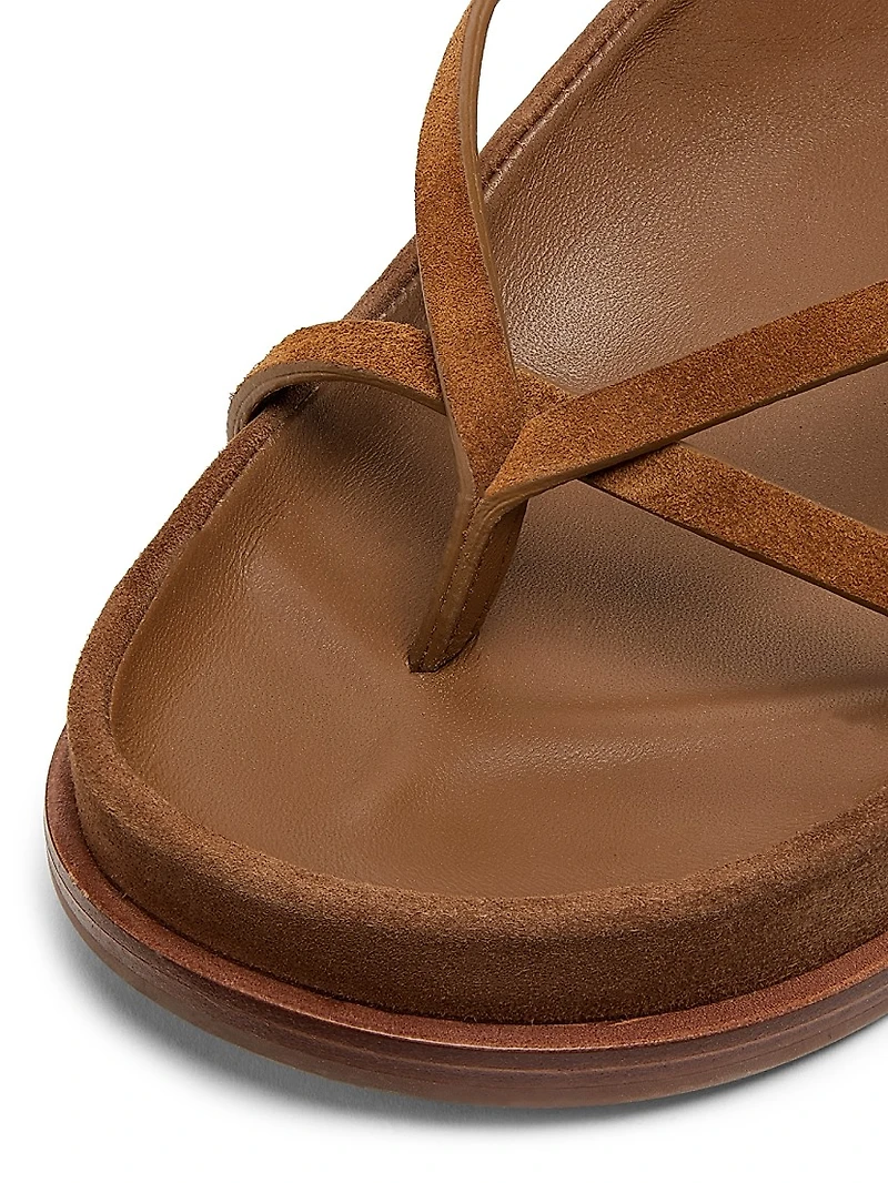 Sonny 30MM Suede Platform Sandals