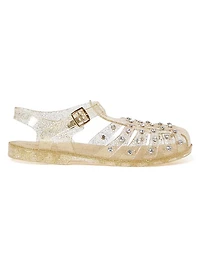 Rhys Stud Jelly Sandals