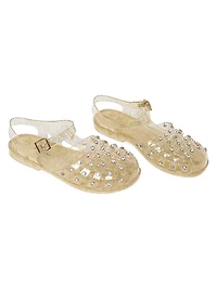 Rhys Stud Jelly Sandals