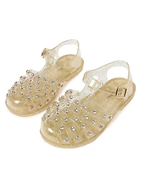 Rhys Stud Jelly Sandals