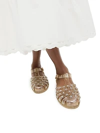 Rhys Stud Jelly Sandals