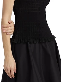 Textured Knit Tank Top