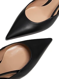 Ascent 55MM Leather Slingback Pumps