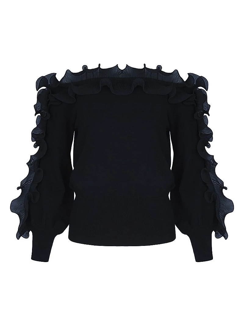 Catane Frill Off-the-Shoulder Top