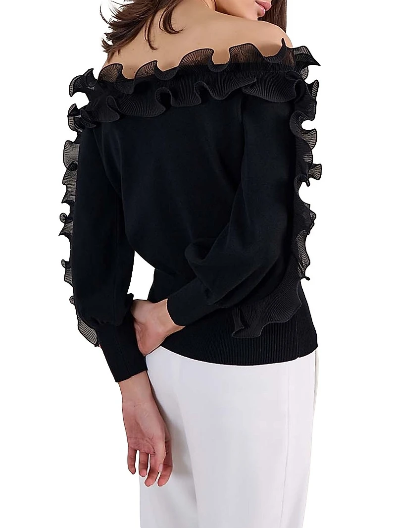 Catane Frill Off-the-Shoulder Top