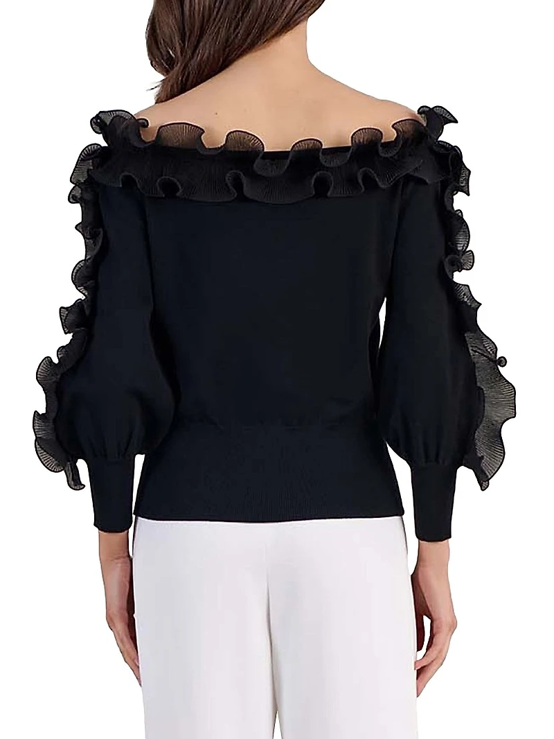 Catane Frill Off-the-Shoulder Top