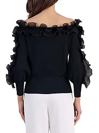 Catane Frill Off-the-Shoulder Top