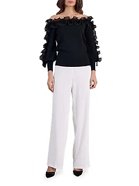 Catane Frill Off-the-Shoulder Top