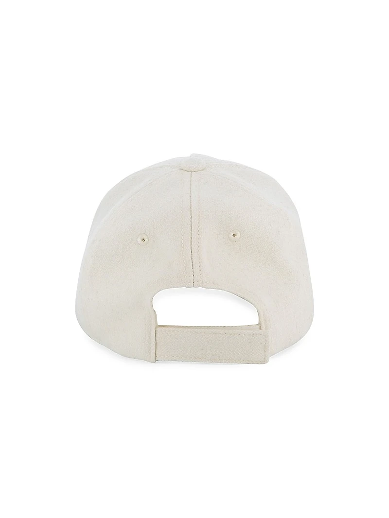 Girl's Logo Wool-Blend Cap