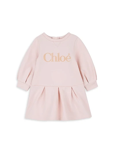 Baby Girl's Logo Sweatshirt Dress