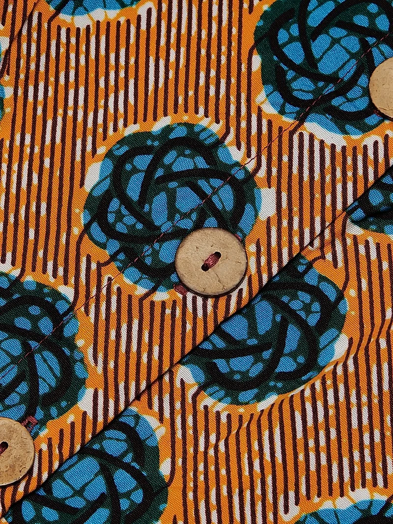 Fayo Printed A-Line Midi-Dress