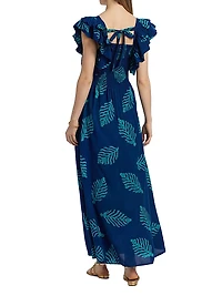 Sola Printed A-Line Maxi Dress