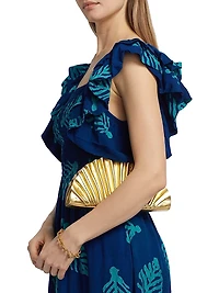 Sola Printed A-Line Maxi Dress