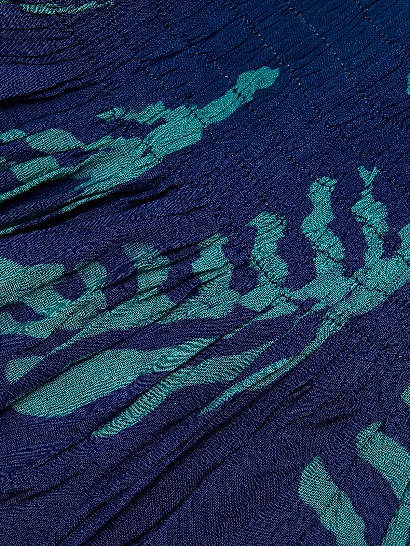 Sola Printed A-Line Maxi Dress