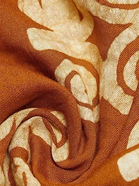 Issa Printed Cotton A-Line Midi-Dress