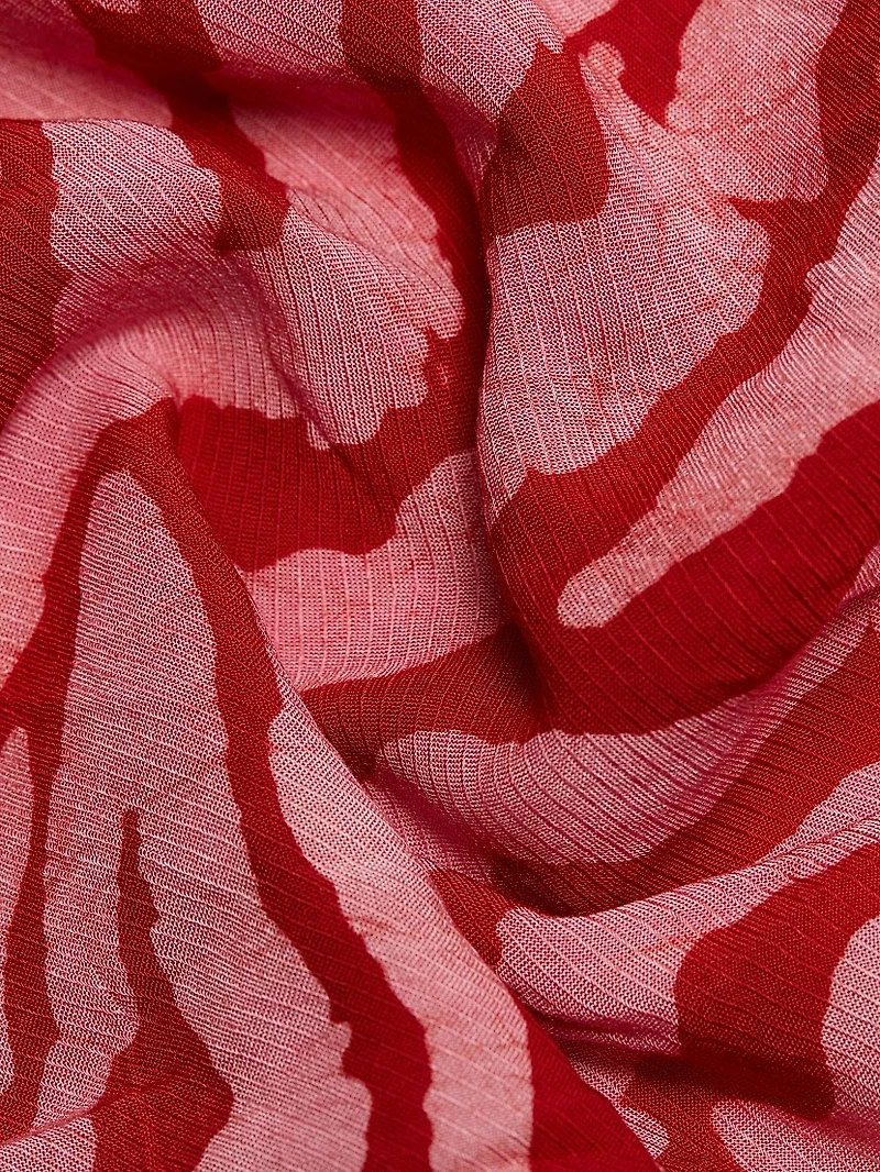 Bori Printed A-Line Midi-Dress