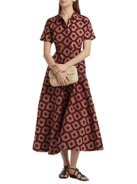 Feyi Printed Midi-Dress